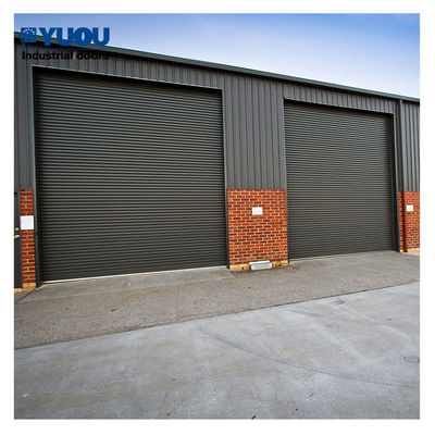 Industrial Interior Steel Roller Shutter Door Automatic 0.8mm 1.0mm Thickness Customized