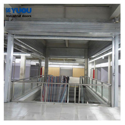 Windproof Fire Rated Roller Shutter Door Steel 8x10 Roll Up Door Anti Theft