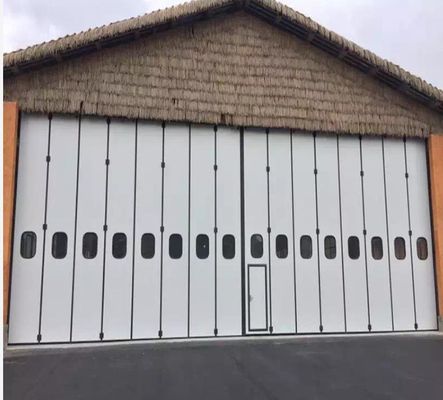 Wind Resistance Bi Fold Sliding Door Hidden Frame Edge Cover With Top Guide