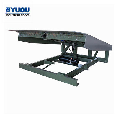Platform Loading Dock Leveler Electric 2.2KW Hydraulic Fixed 12tons capacity 2500mm