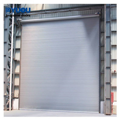 Industrial Interior Steel Roller Shutter Door Automatic 0.8mm 1.0mm Thickness Customized