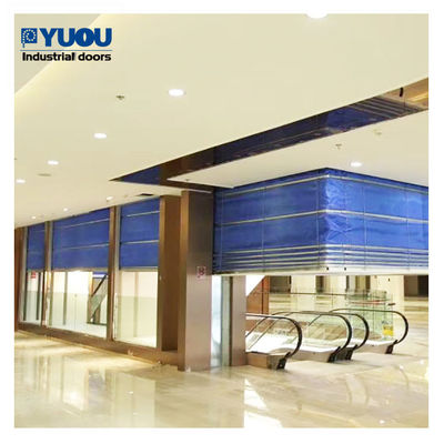 3 Hours Fire Resistant Roller Shutters Inorganic Fabric Cloth 50kp Windproof