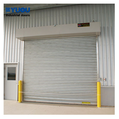 Automatic Steel Fire Rated Roller Shutter Door 3 Phase Insulated 380V