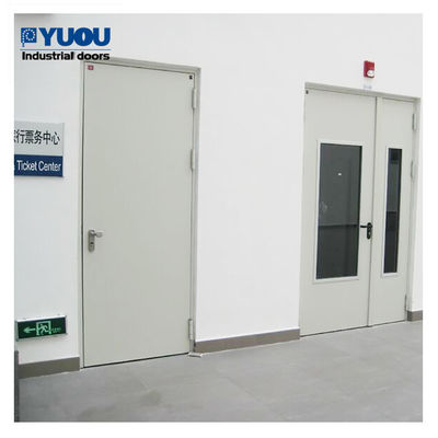 Metal Fireproof Security Door 1.0mm leaf Galvanized 0.5h rating For School