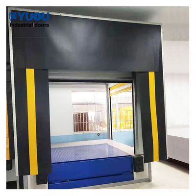 Industrial Loading Bay Dock Shelters Seals Polyester Fabric Collapsible 3200mm
