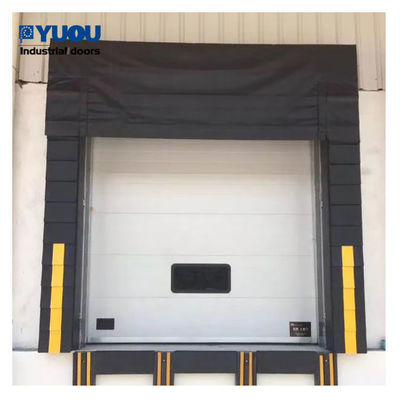 PVC Fabric Loading Dock Shelters Door Seals Track Sponge 3400mm Width