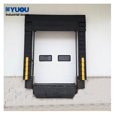PVC Fabric Loading Dock Shelters Door Seals Track Sponge 3400mm Width