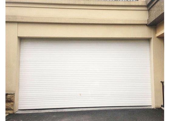 Garage 6m Aluminium Roller Shutter Doors manual electric 50dB Sound insulation 60HZ