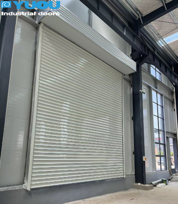 Self Storage Steel Roller Shutter Door Manual Electric