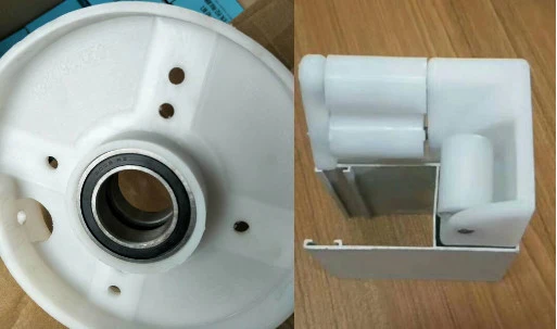 De industriële Automatische Gemotoriseerde Deur van het de Rolblind van de Aluminiumlegering Lucht voor Pakhuisgarage